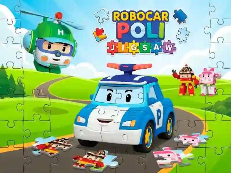 Robocar Poli Jigsaw — free online game