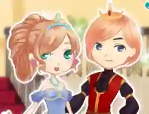 Rromantic royal couple