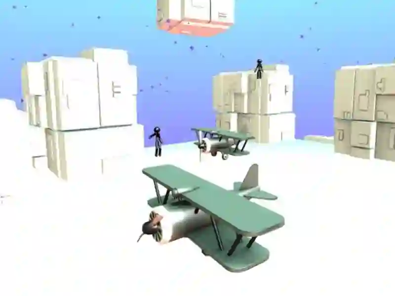 Stickman Airplane — free online game