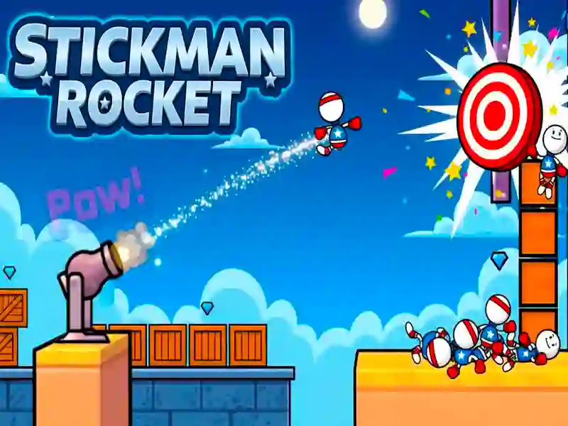 Stickman Rocket — free online game