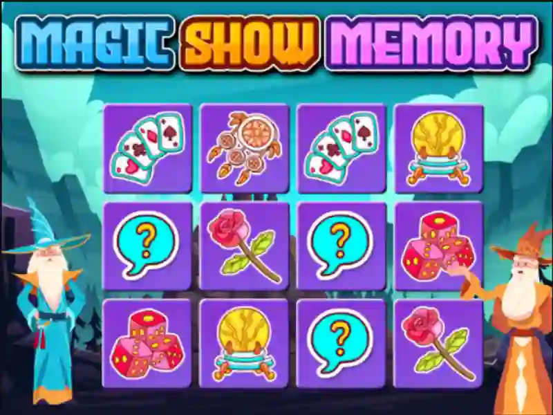 Magic Show Memory — free online game
