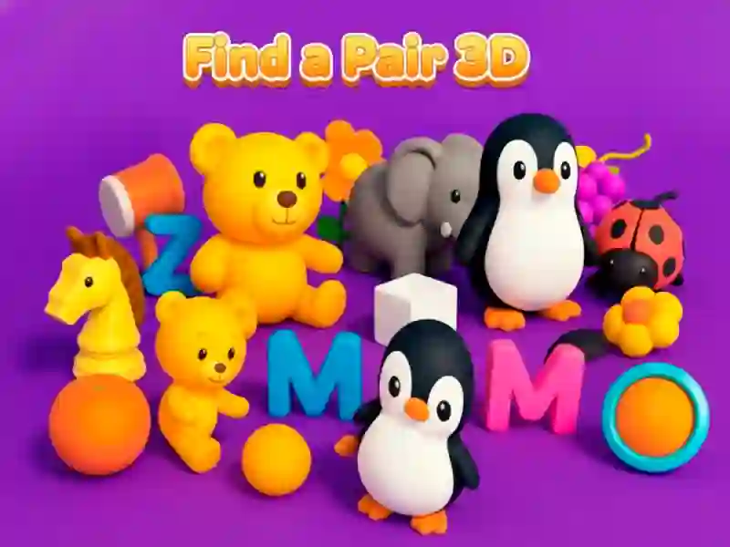 Find a Pair 3D — jogo online grátis