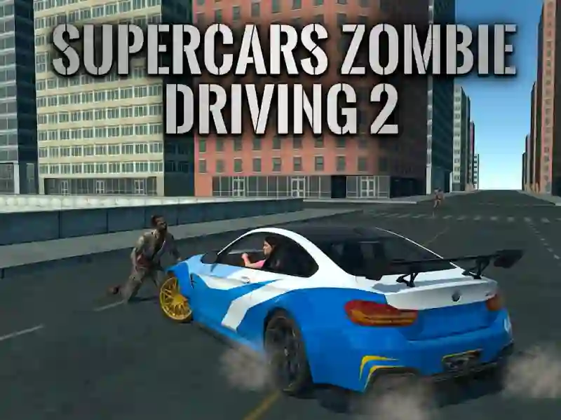 Игра Supercars zombie driving 2 онлайн