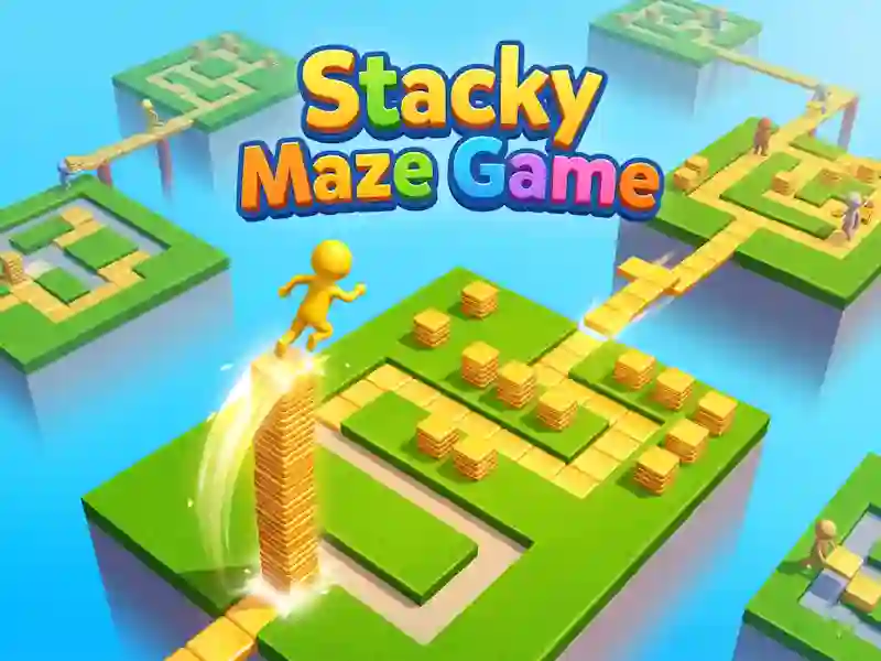 თამაში Stacky Maze Game ონლაინ