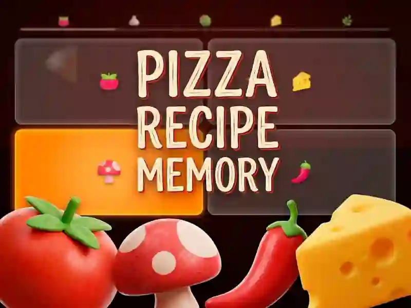 Pizza Recipe Memory — juego gratis online