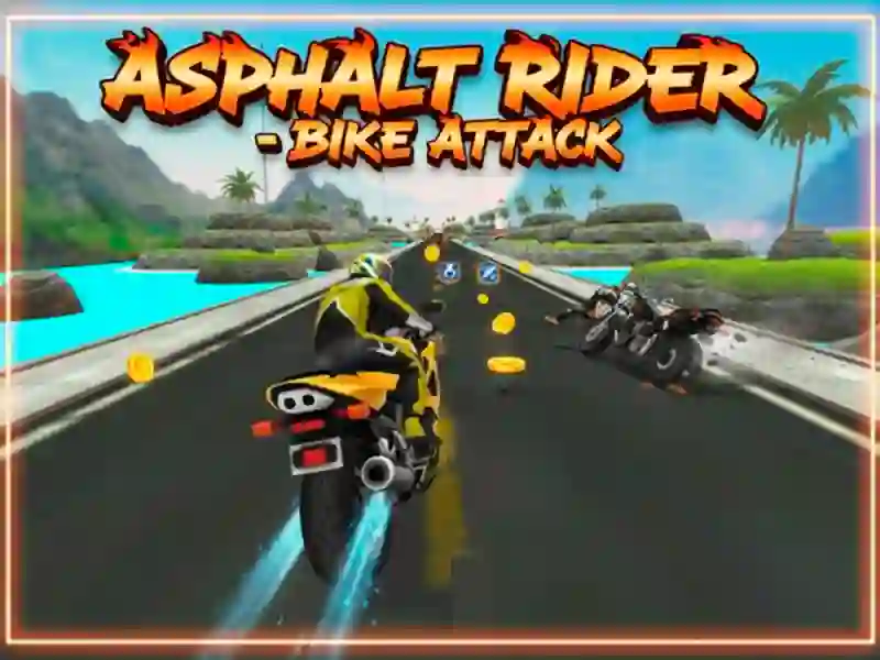 Asphalt Rider - Bike Attack — free online game