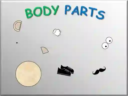 Body parts — free online game