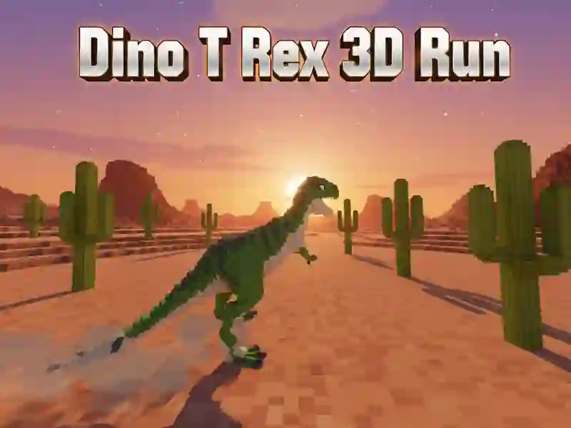 Dino T Rex 3D Run — free online game
