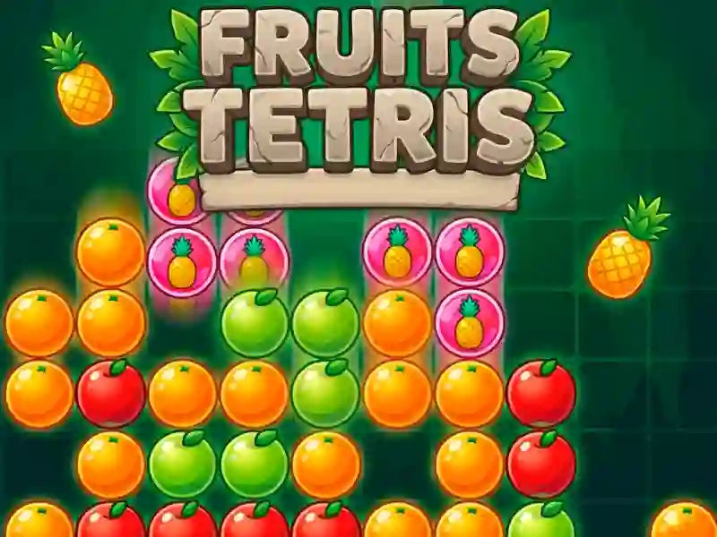 Fruits Tetris — free online game
