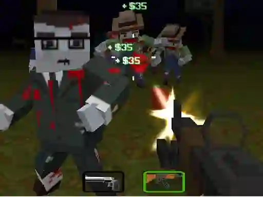 Blocky Combat SWAT Apocalypse — free online game
