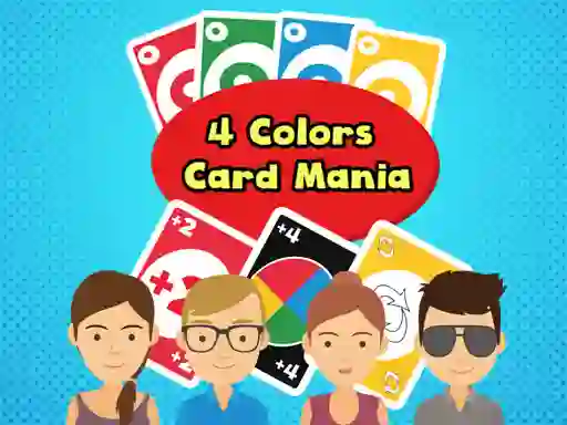 4 Colors Card Mania — free online game