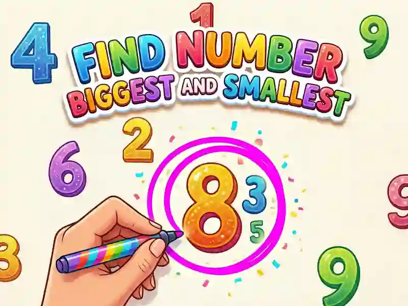 Find Number Biggest and Smallest — free online game