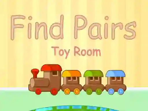 Find Pairs Toy Room — free online game