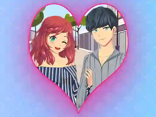 Romantic Anime Couples Dress Up Game — free online game