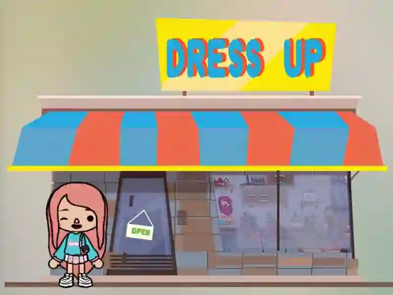 Játék Dress up Toca Boca Fan online