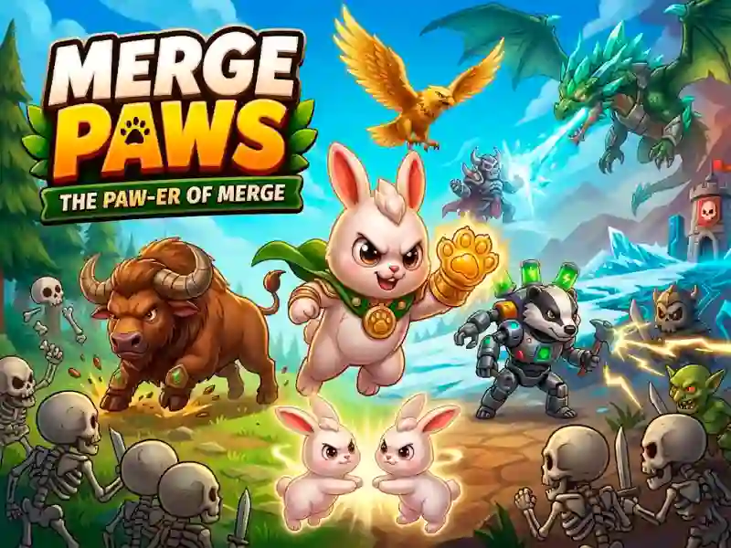Igra Merge Paws spletu
