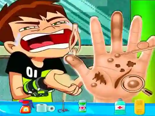 Ben10 Hand Doctor — free online game