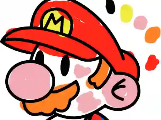 Mario Coloring Book for kids — free online game