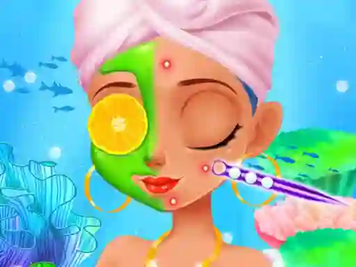Mermaid Games Princess Makeup — free online game