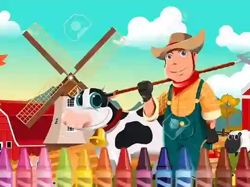 Farm Coloring — free online game