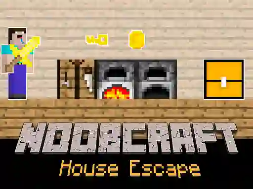 Noobcraft House Escape — free online game