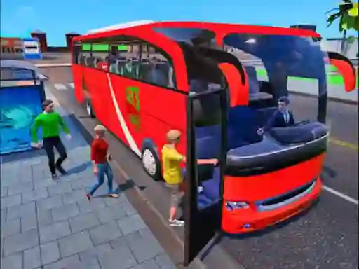 Coach Bus Driving 3D — free online game