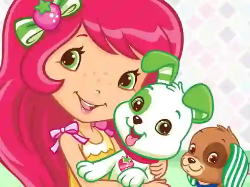 Strawberry Shortcake Puppy Care — free online game
