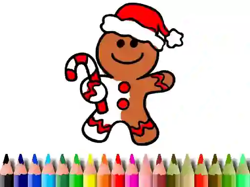 Back To School: Christmas Cookies Coloring — free online game