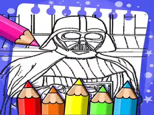 Darth Vader Coloring Book — free online game