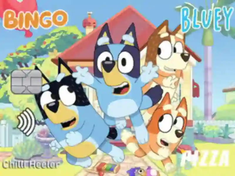 Jigsaw Puzzle: Bluey Credit Card – tasuta veebimäng