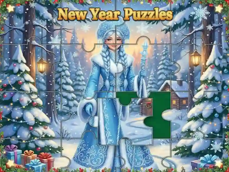 New Year Puzzles — free online game