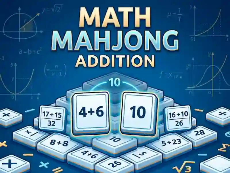 Math Mahjong Addition — free online game