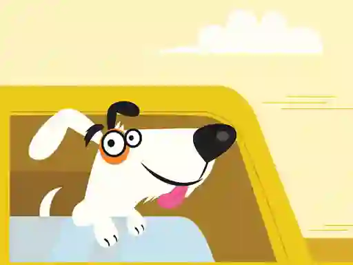 Adorable Puppies in Cars Match 3 — free online game