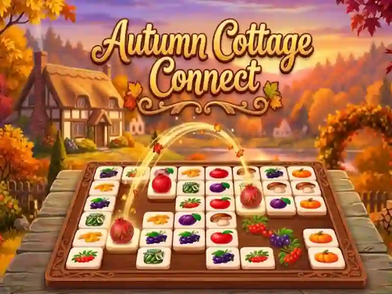 Autumn Cottage Connect — nemokamas žaidimas internete