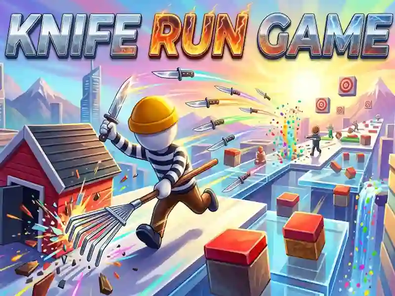 თამაში Knife Run Game ონლაინ