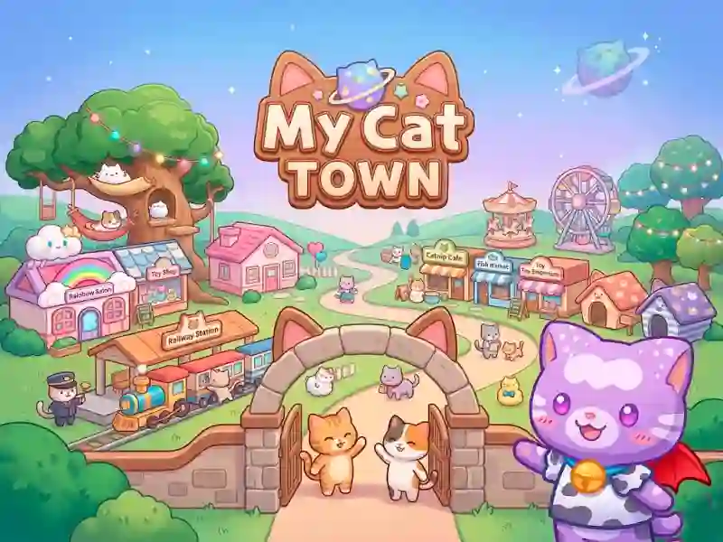 Hra My Cat Town