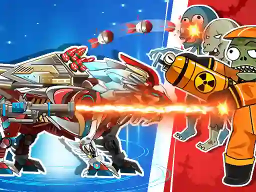 Robot Terminator T Rex — free online game