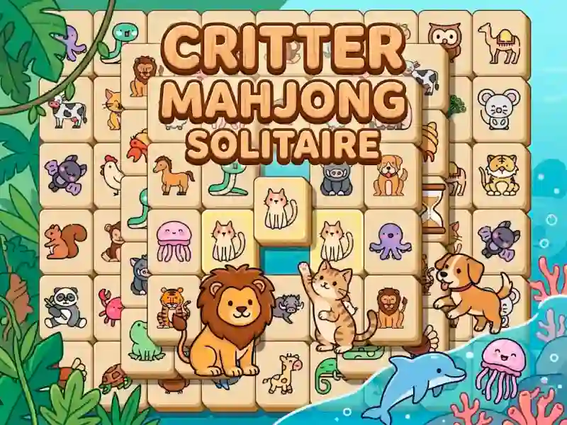 Гаме Critter Mahjong Solitaire онлајн