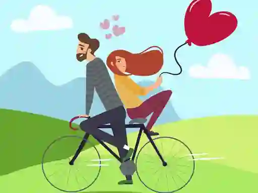 Couple in Love Jigsaw — free online game
