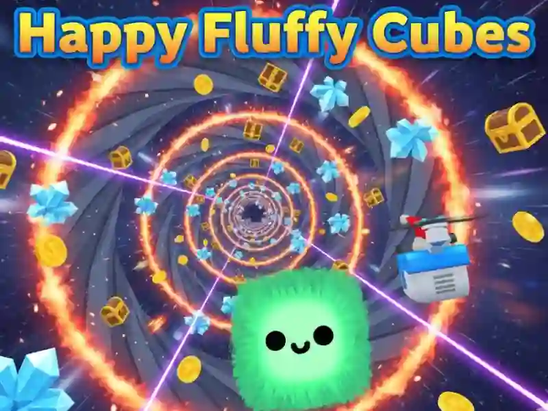 Jeu Happy Fluffy Cubes en ligne
