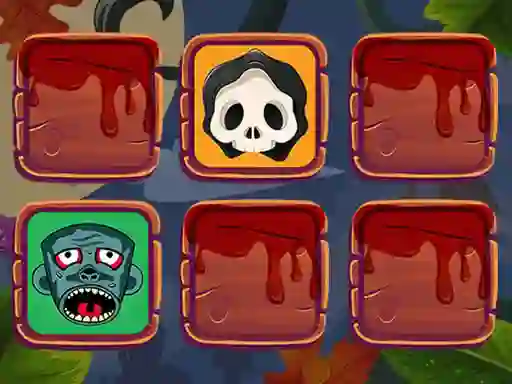 Halloween Faces Memory — free online game