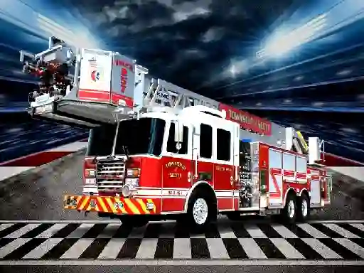 Fire Trucks Puzzle — free online game