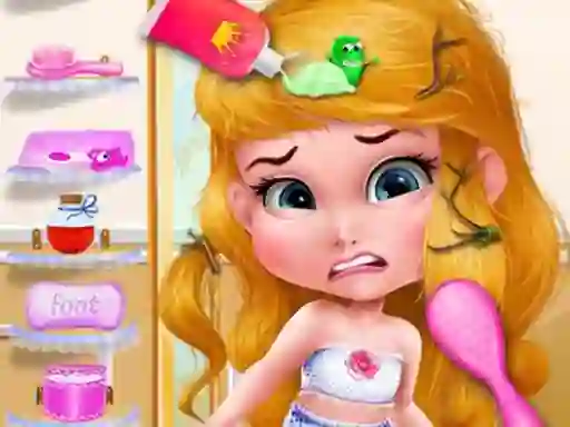 Messy Little Mermaid Makeover — free online game