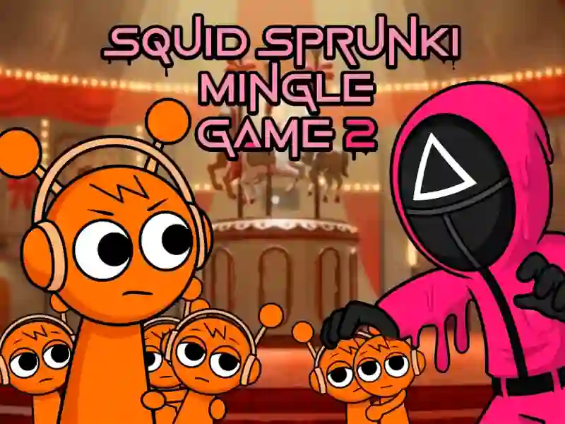Logħba Squid Sprunki Mingle Game 2 onlajn