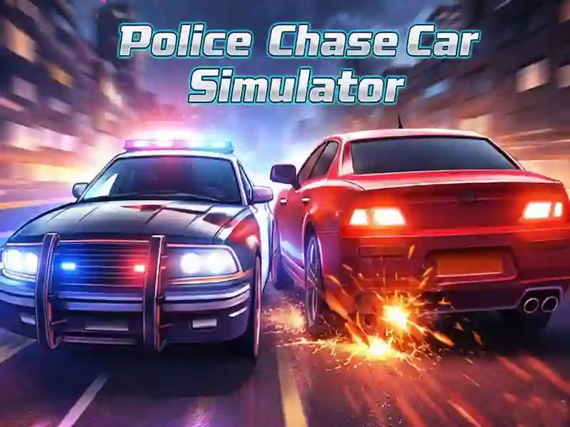 Police Chase Car Simulator — libreng online na laro