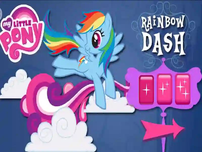 Rainbow Dash's Cloud Bump — free online game