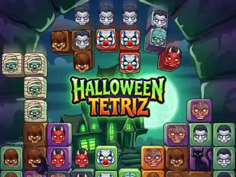 Halloween Tetriz — free online game