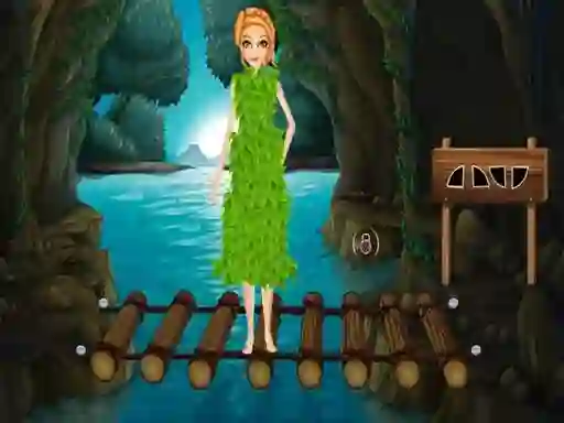 Játék Girl With Costume Escape online