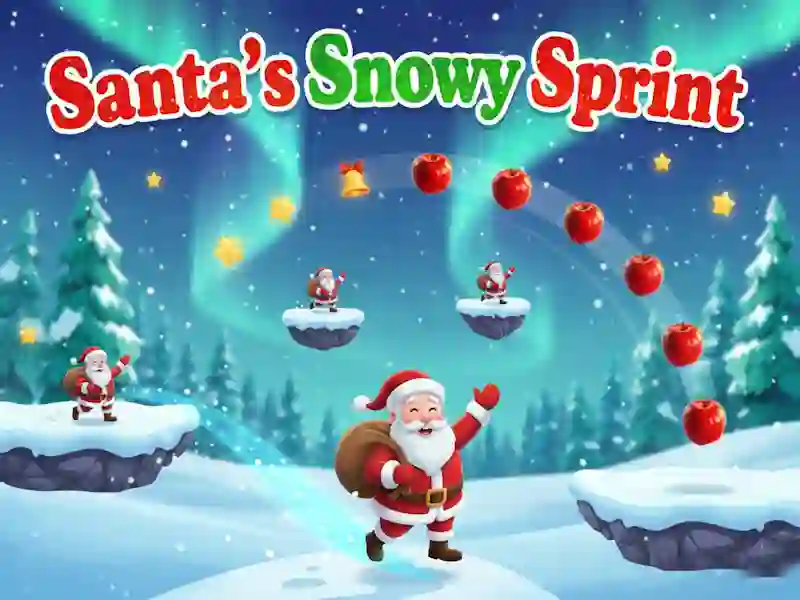 Logħba Santa's Snowy Sprint onlajn