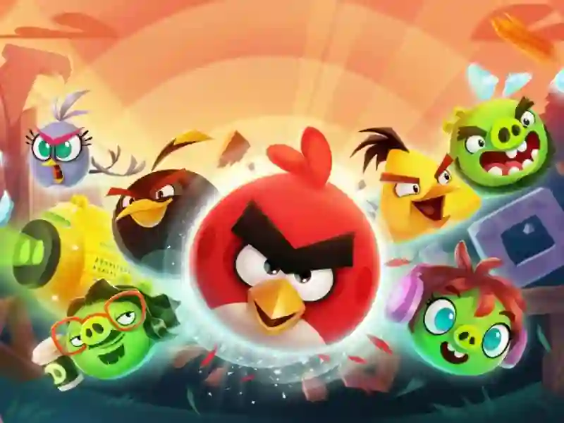 Permainan Angry Birds Mad Jumps talian